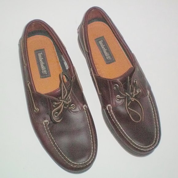 Timberland Mens Leather Loafers Size 12 - Picture 4 of 4